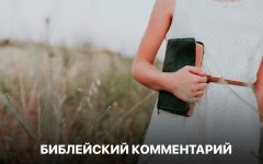 Библейский комментарий 10