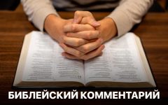 Библейский комментарий 13