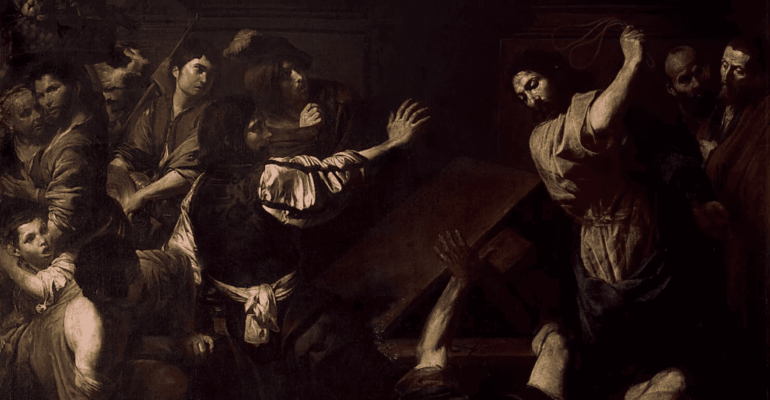 Иисус выгоняет из Храма